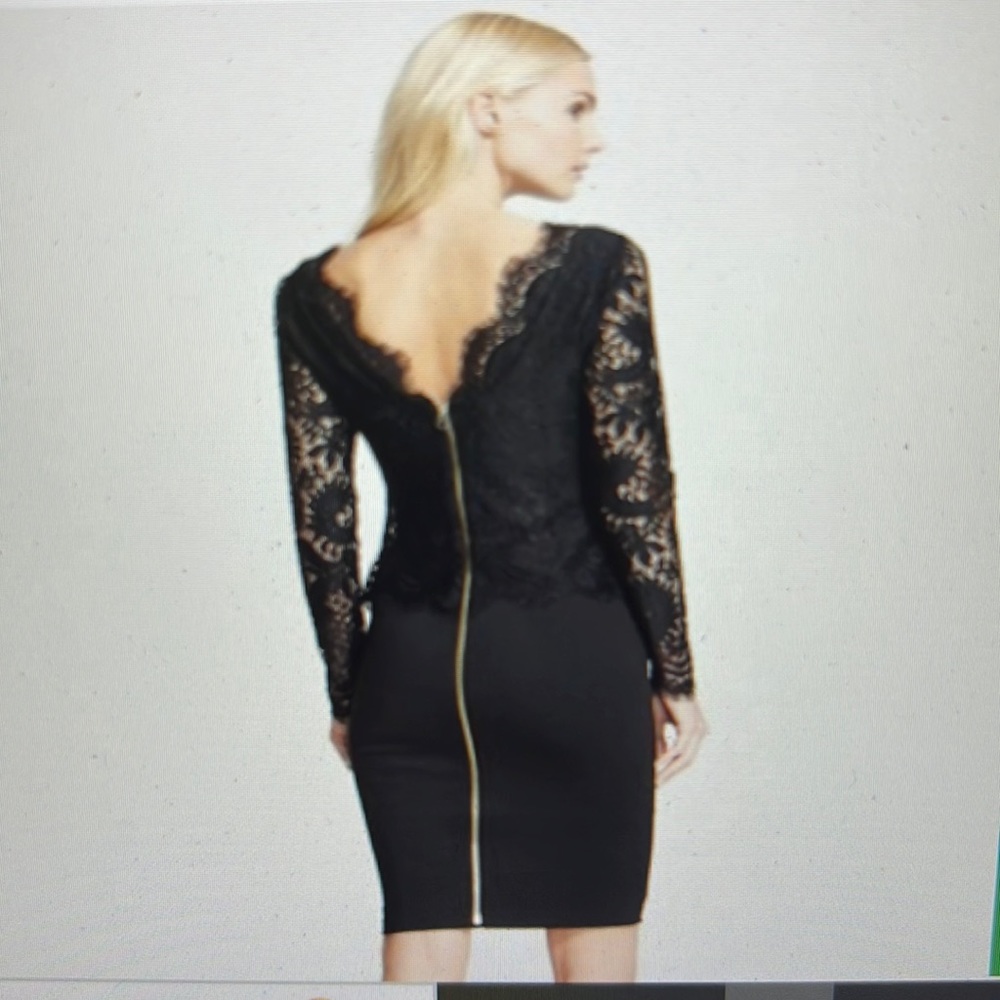 Ted Baker London - NWT black lace cocktail dress - size 2